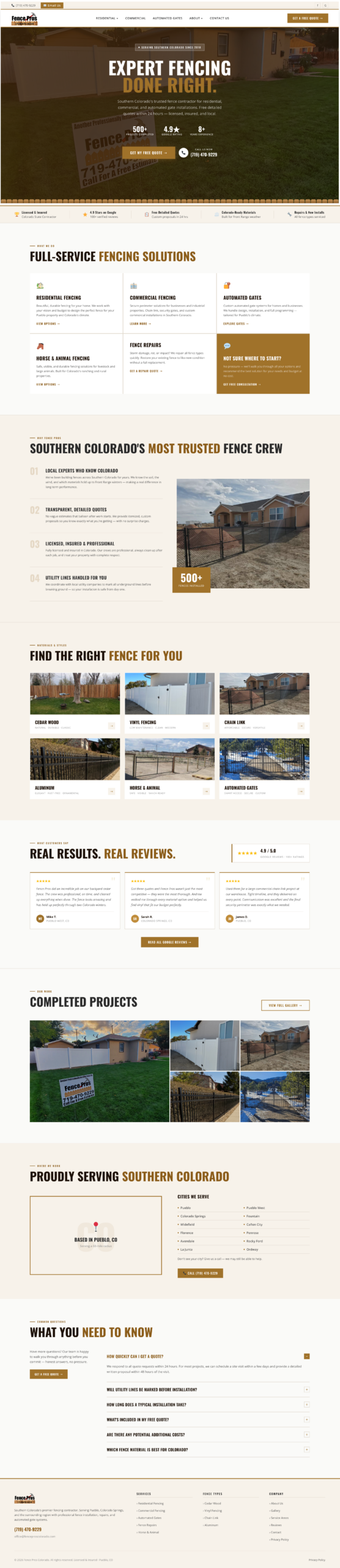 Fence Pros Colorado — After